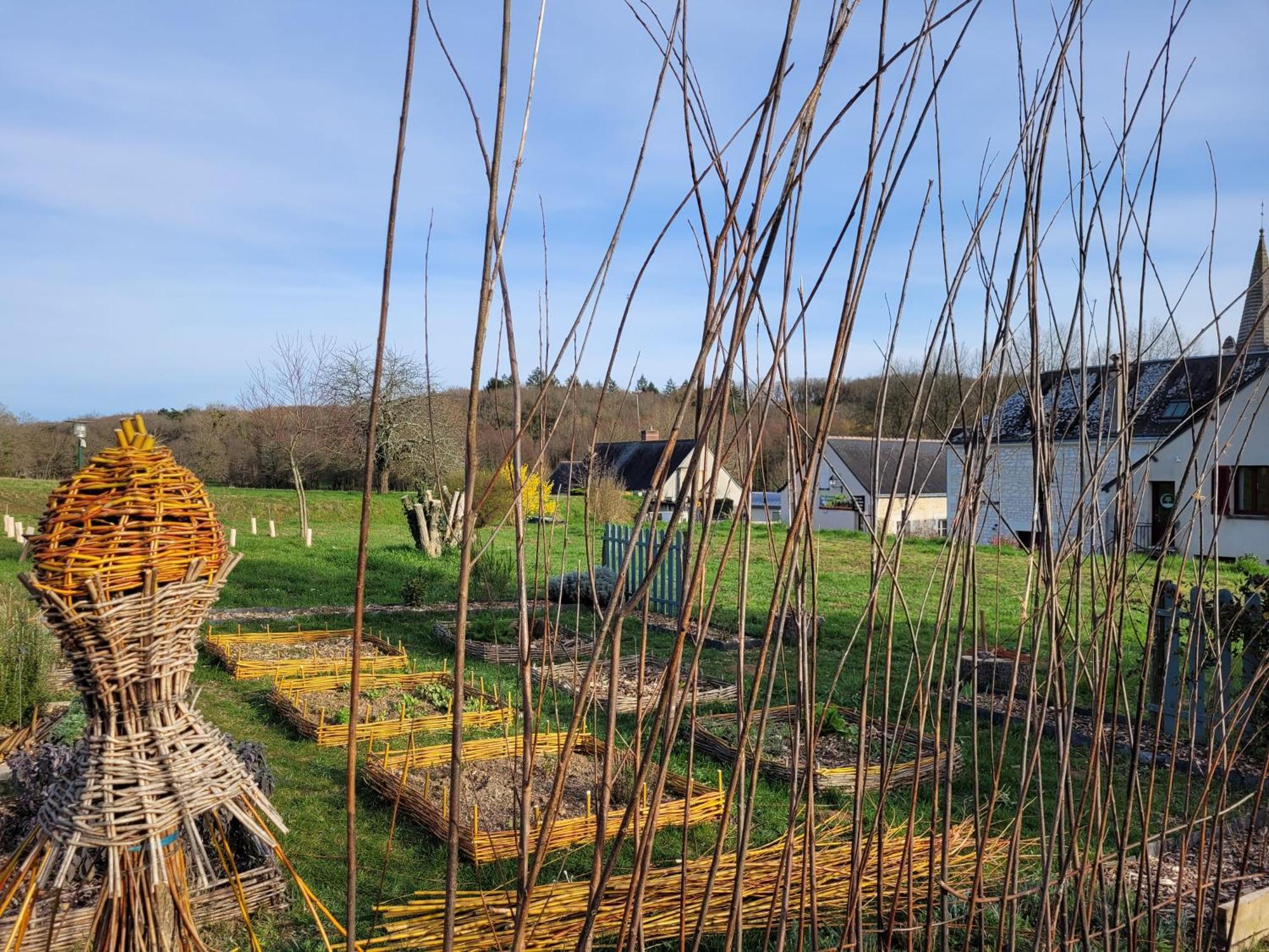 Bulle De Campagne A Saint Benoit La Foret Eksteriør billede