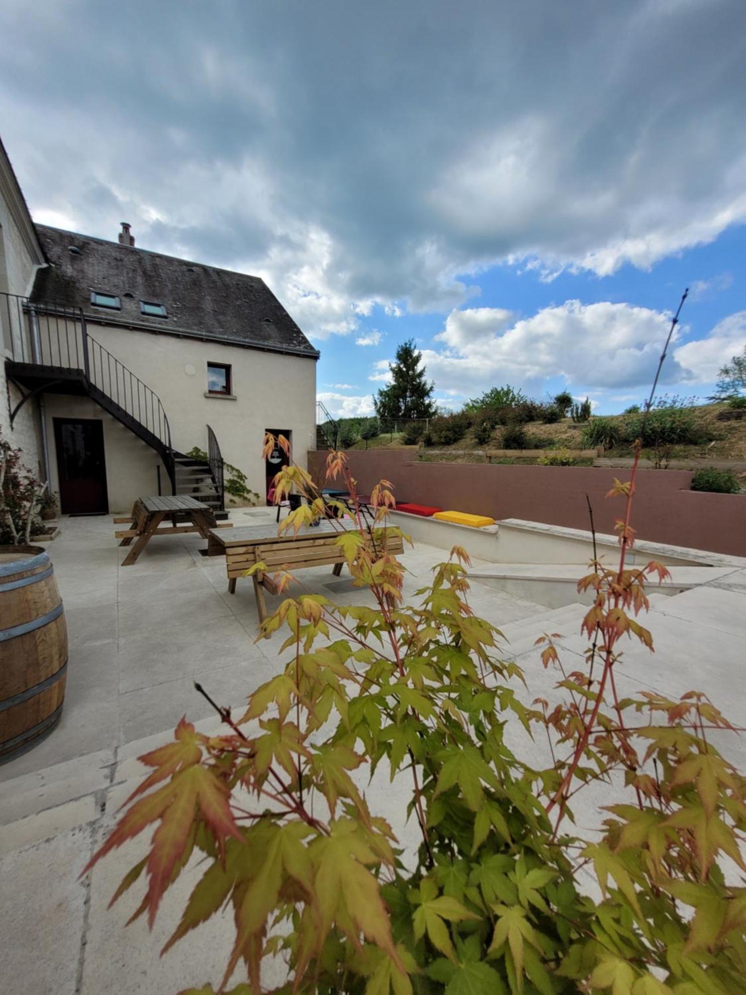 Bulle De Campagne A Saint Benoit La Foret Eksteriør billede